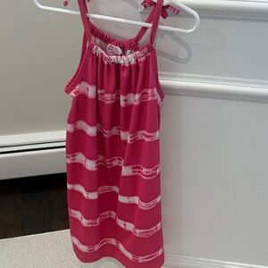 Circo Kids Dress in Pink with White Accents